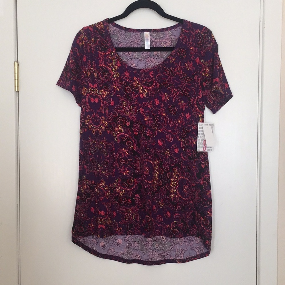 S LuLaRoe Classic T Shirt DD12 1418